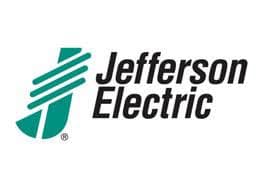 Jefferson Electric logo on Advantage Electric Supply