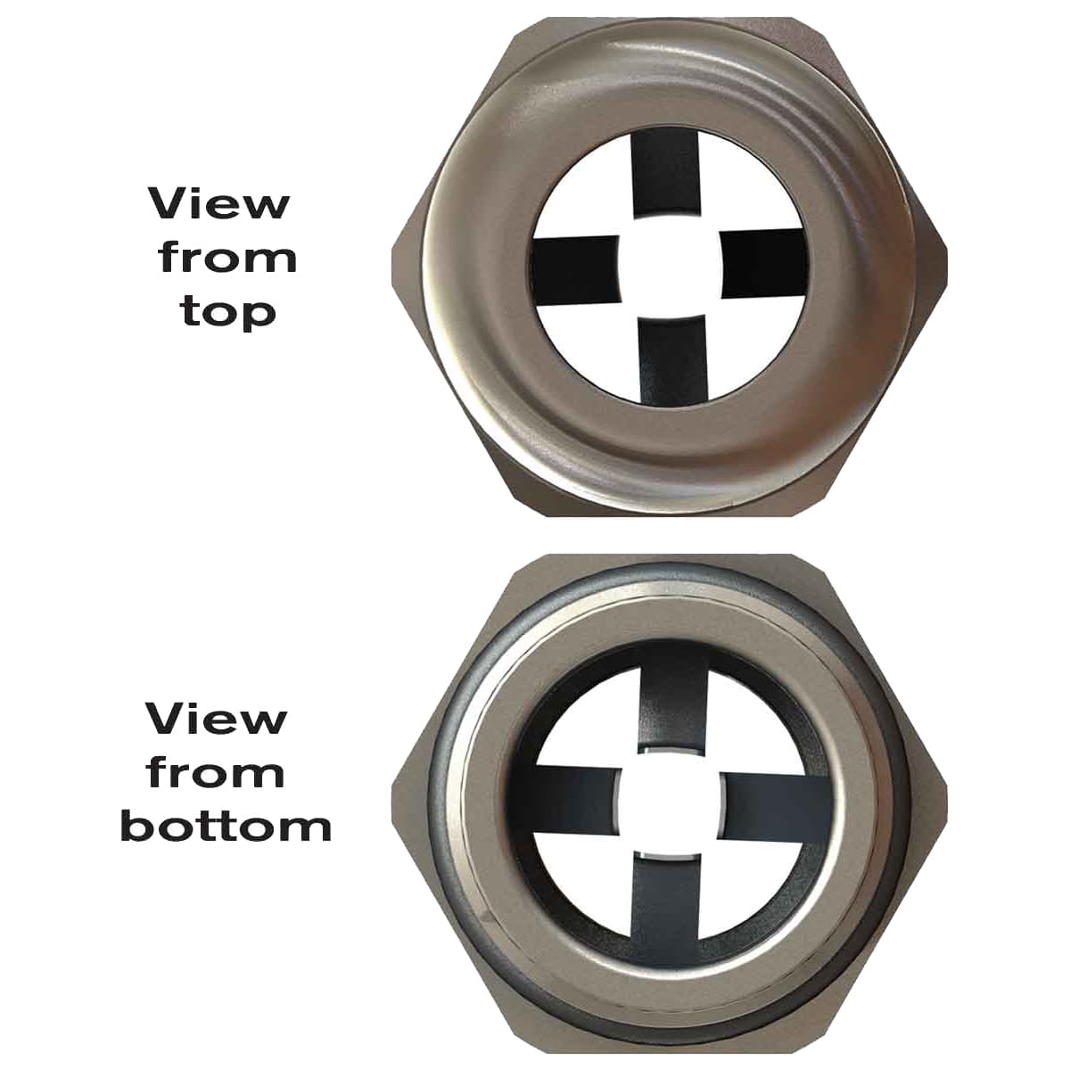 SAB EM2-50L SAB EM2-50L Nickel Plated Brass EMC-2 Grounding Gland with longer M50 threads EM2-50L on Advantage Electric Supply