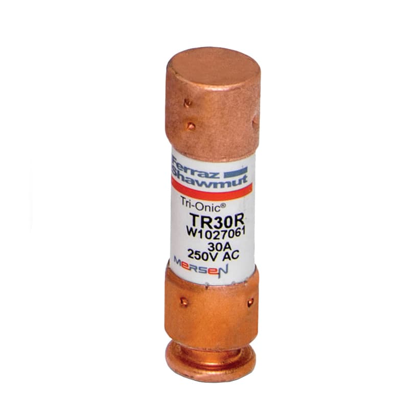 Mersen TR30R-3PK TR30R-3PK Mersen - Fuse TR-R - Class RK5 - Time-Delay 250VAC 250VDC 30A Ferrule Tri-Onic® 3 pack TR30R-3PK on Advantage Electric Supply