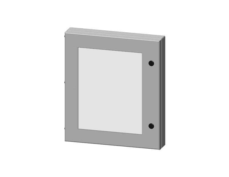 Saginaw Control SCE-HWK2218LG Kit, Hinged Window, Height:22.00", Width:18.00", Depth:1.50", RAL 7035 gray powder coat. SCE-HWK2218LG on Advantage Electric Supply