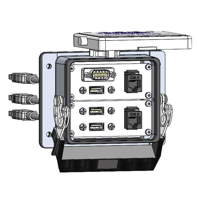 DBM09-2RJ45-3USB-03-32 on Advantage Electric Supply