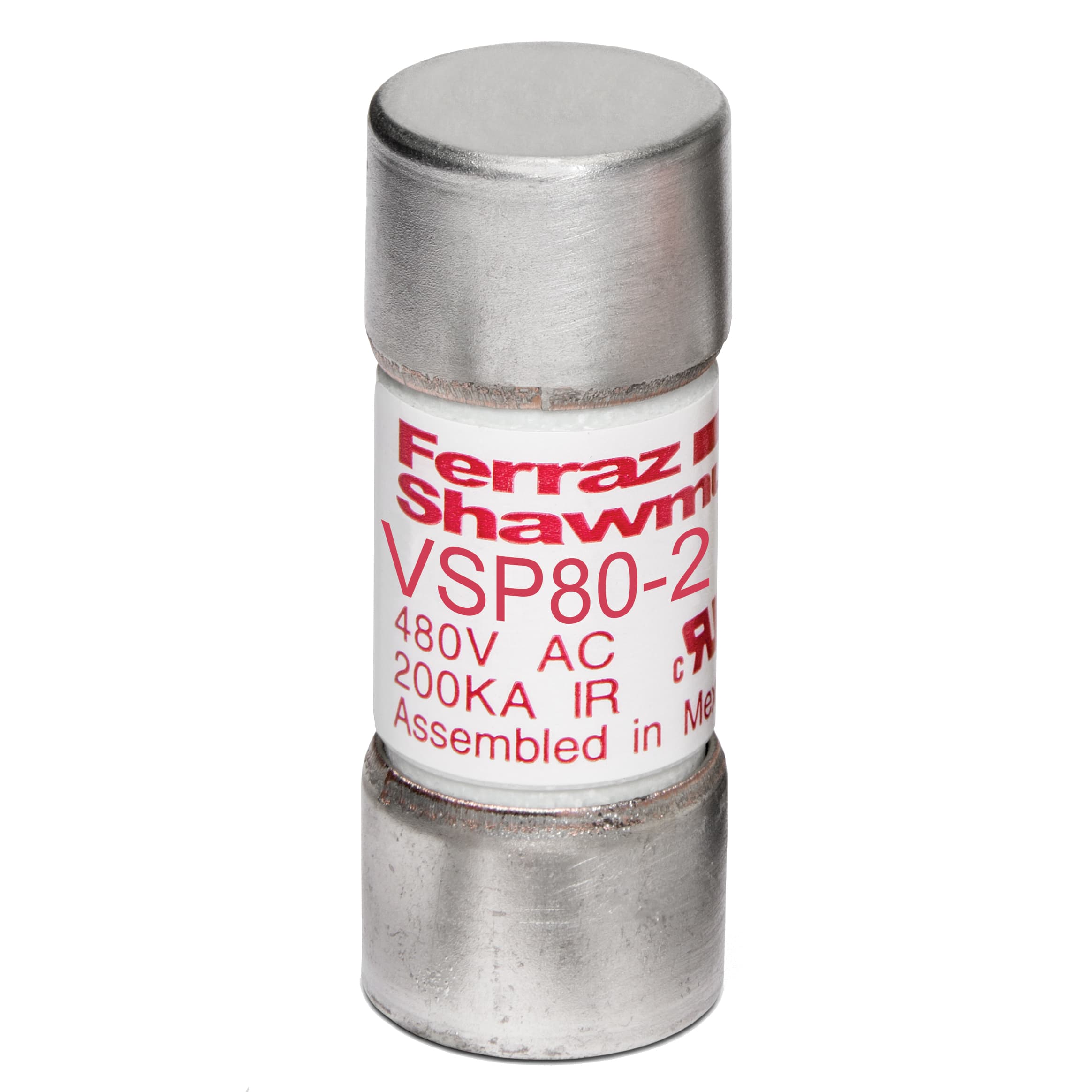 Mersen VSP80-2 VSP80-2 Mersen VSP MOV Fuses 600VAC Surge Capacity: 80kA Ferrule VSP80-2 on Advantage Electric Supply
