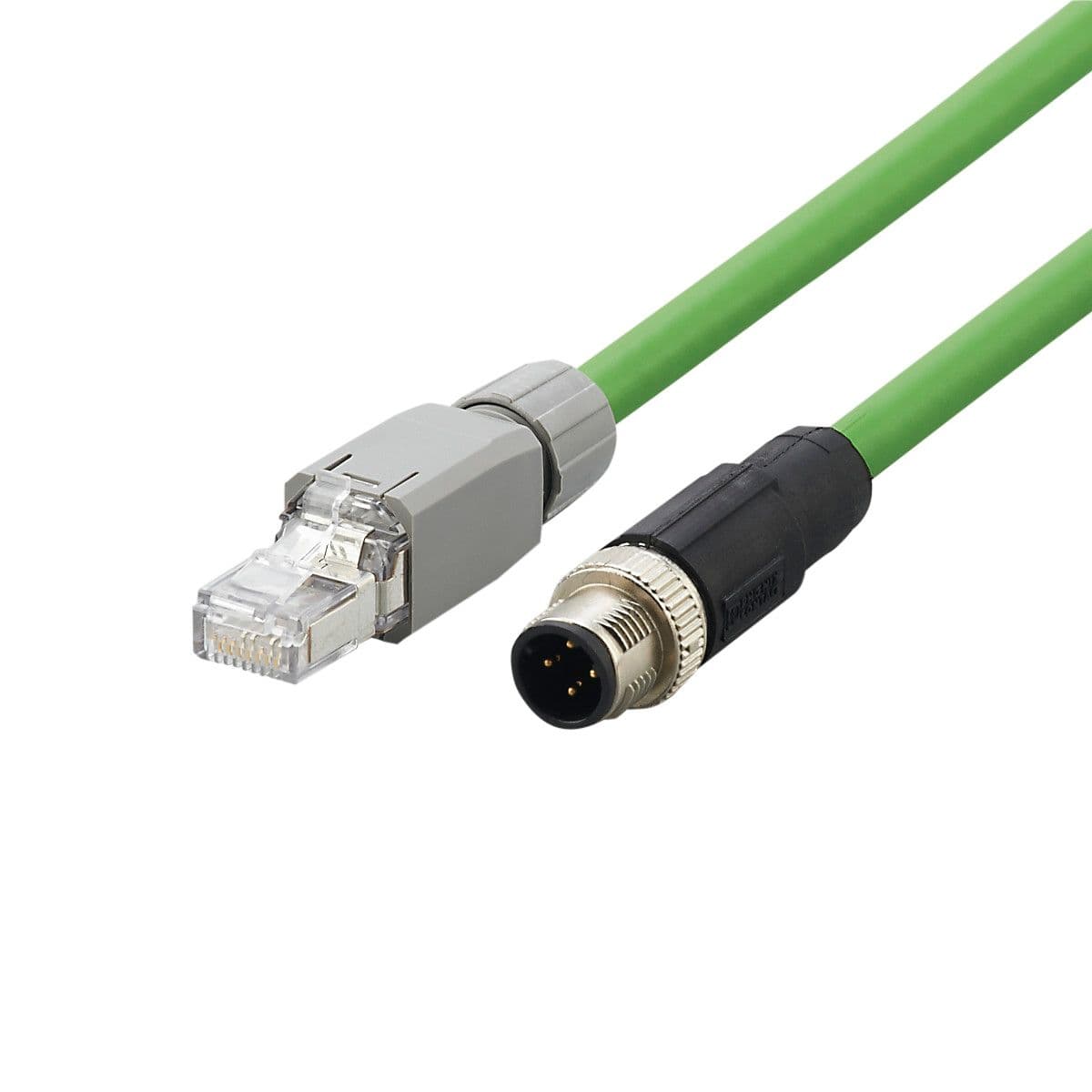 ifm Electronic E12490 Ethernet connection cable, For connection to the parameter setting interface of the sensor, System: screened cable, Design: Ethernet cable, D-coded, Application: Cross-over patch cable; Patch cable E12490 on Advantage Electric Supply