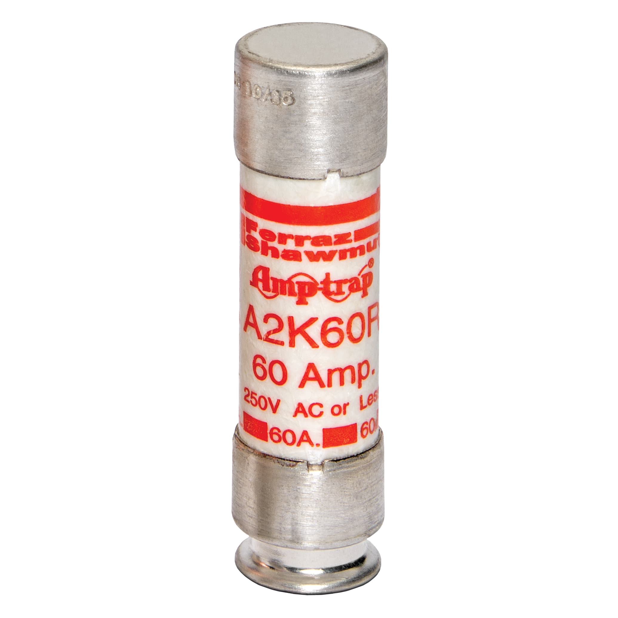 Mersen A2K60R A2K60R Mersen - Fuse A2K-R - Class RK1 - Fast-Acting 250VAC 250VDC 60A Ferrule Amp-Trap® A2K60R on Advantage Electric Supply