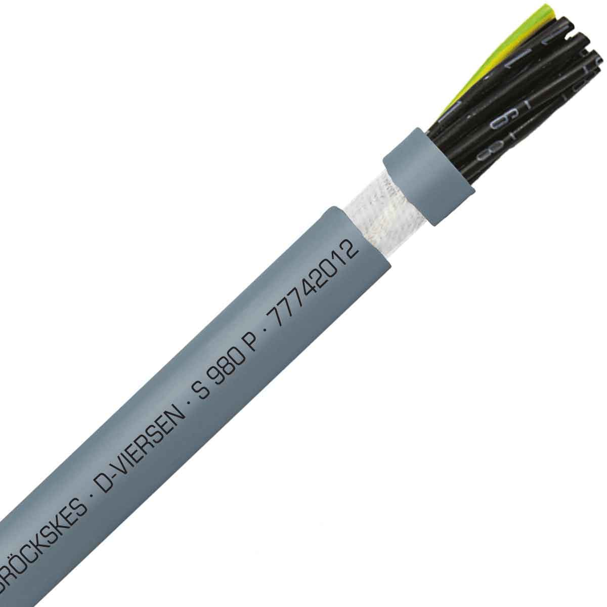 SAB 77742012 S 980 P - 20 AWG/12c, high speed continuous flex heavy duty halogen-free PUR control cable, UL, CSA, CE, RoHS 77742012 on Advantage Electric Supply