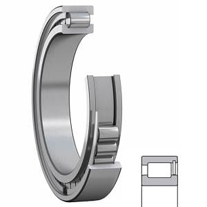 Leeson SL182926-B-XL Cylindrical Roller Bearing; 130MM Bore; Straight; 180MM Outer Diameter; 30MM Width; RBEC 1 | ISO P0; Single Row; No Separable; No Snap Ring; Relubricatable; No Retainer; C0-Medium Internal Clearance SL182926-B-XL on Advantage Electric Supply