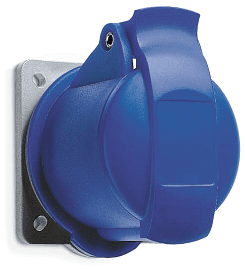 ABB Control 2CMA193242R1000 2CMA193242R1000 ABB Control - Socket-outlet, panel mounting, 6h, 32A, IP44, unified flange, straight, 2P+E 2CMA193242R1000 on Advantage Electric Supply