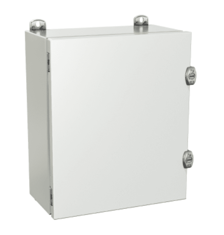 Eurobex Manufacturing 5412 ESCHB080804NOIP 5412 ESCHB080804NOIP EXM - JIC enclosures (light gray) (NO IP), NEMA 4 - 12, 8 x 8 x 4 5412 ESCHB080804NOIP on Advantage Electric Supply