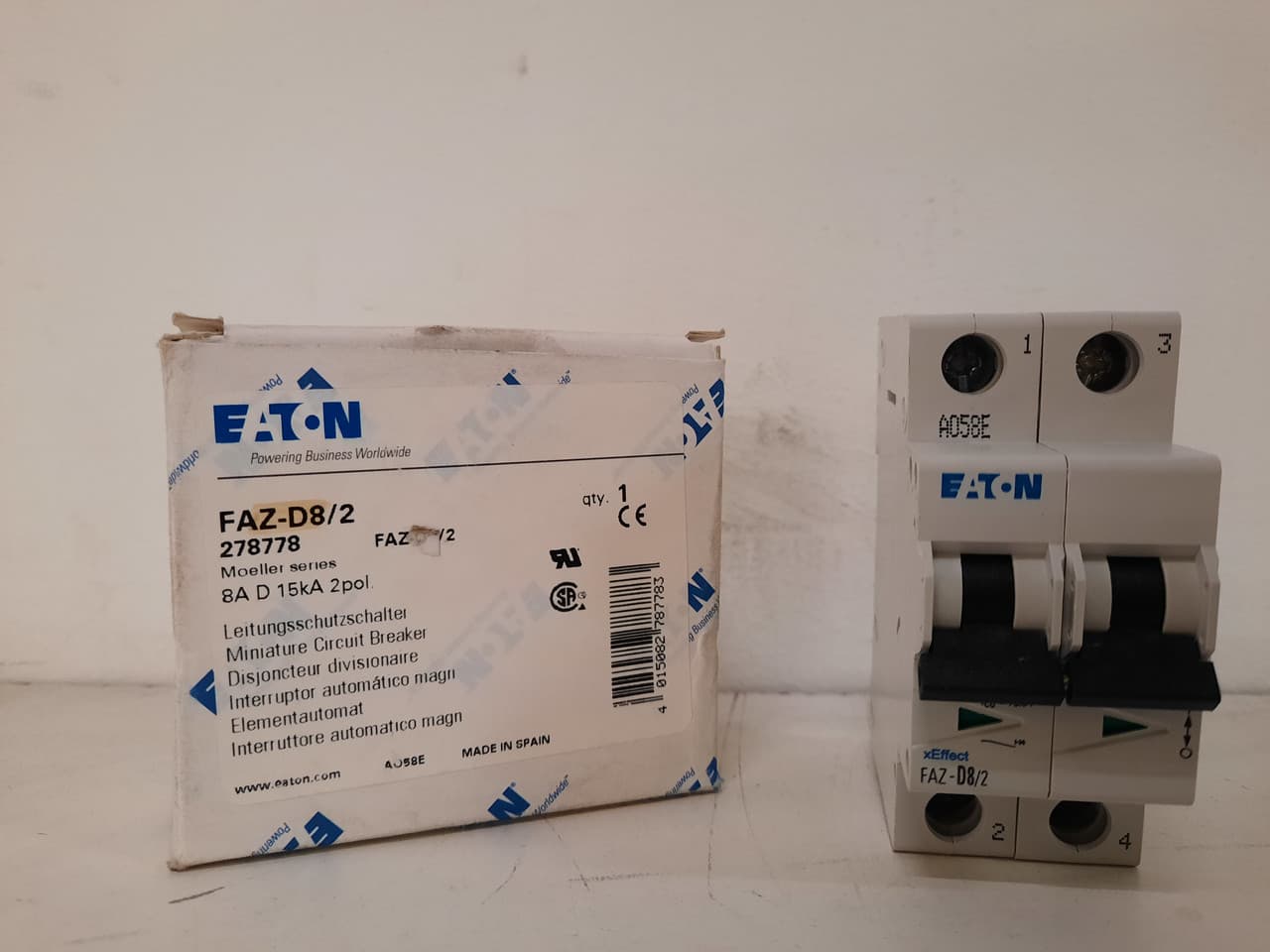FAZ-D8/2 on Advantage Electric Supply