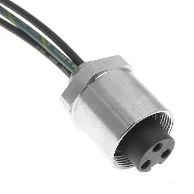 Mencom PMIN-40FR-0.5M MIN Power Distribution Series, Receptacle, 4 Pole, Female Straight, 0.5M, 10awg, 32A, .5-NPT, Front Mount, Nickel Plated Brass PMIN-40FR-0.5M on Advantage Electric Supply