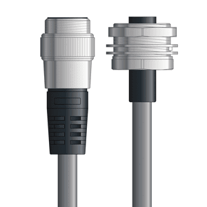 Lapp DN4110017F02 DN4110017F02 - LAPP UNITRONIC® DeviceNet Cordsets 14 & 18 AWG / 1 + 1 pair Bus - Gray PVC - 7/8 in Male / 7/8 in Female Bulkhead connectors - 2m DN4110017F02 on Advantage Electric Supply