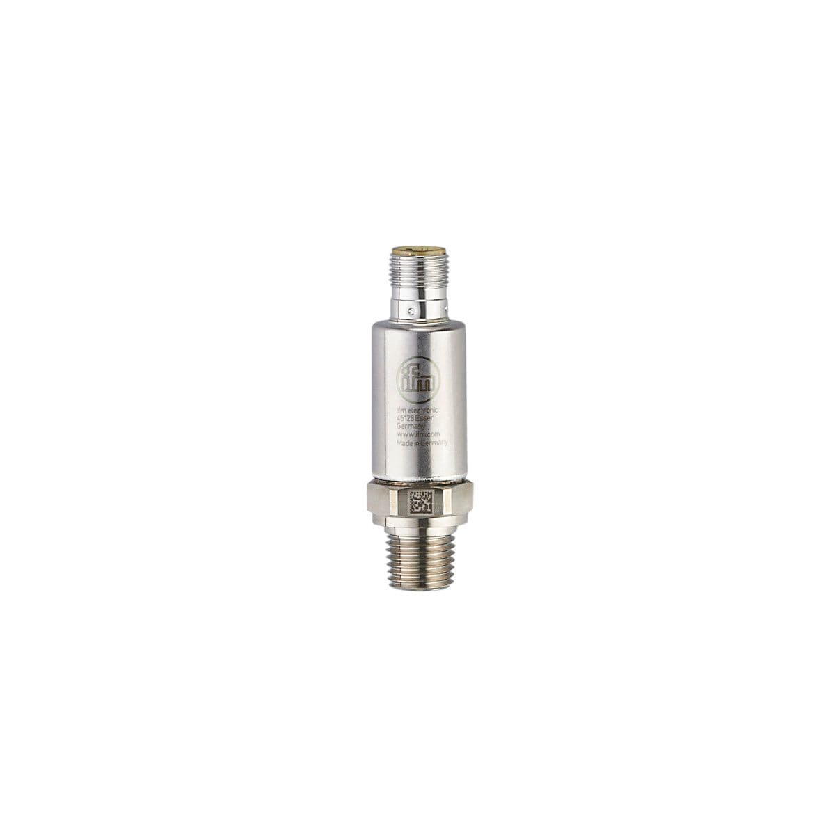 ifm Electronic PV7601 Pressure switch with IO-Link, Output signal: switching signal; IO-Link; (configurable), Measuring range: 0...250 bar 0...3626 psi 0...25 MPa, Process connection: threaded connection 1/4" NPT external thread Internal thread:M5, Measuring element: metallic PV7601 on Advantage Electric Supply