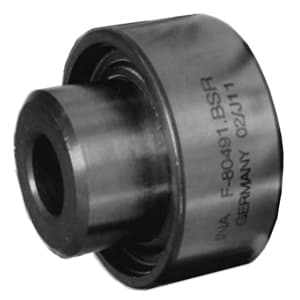 Leeson F-80491.BSR Single Row Ball Bearing; 8.2" Bore; 28" Outside Diameter; 0.551" Outer Race Width; 2 Metal Shields; ABEC 1 | ISO P0; No Filling Slot; No Snap Ring; C0-Medium Internal Clearance F-80491.BSR on Advantage Electric Supply