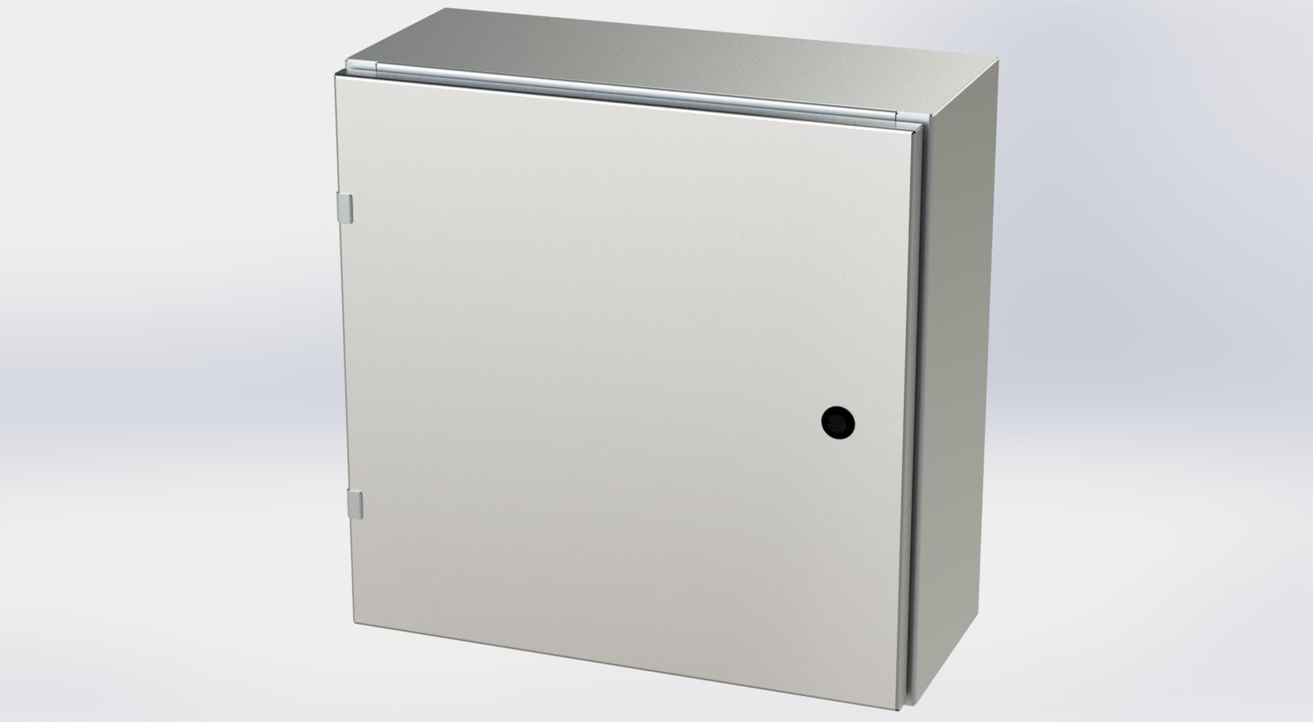Saginaw Control SCE-20EL2008SS6LP S.S. EL Enclosure, Height:20.00", Width:20.00", Depth:8.00", #4 brushed finish on all exterior surfaces. Optional sub-panels are powder coated white. SCE-20EL2008SS6LP on Advantage Electric Supply