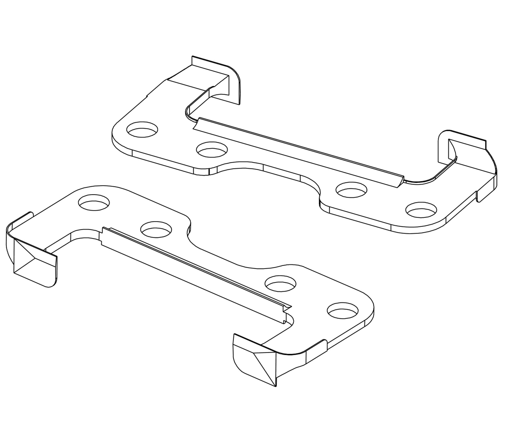 Saginaw Control SCE-127617 Center Channel Gasket ( 2 Per Package ), Height:4.74", Width:1.95", Depth:0.50", SCE-127617 on Advantage Electric Supply