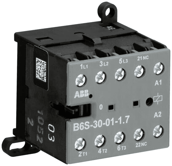 ABB Control B6S-30-01-2.8 B6S-30-01-2.8 ABB Control - B6S-30-01 MINI CONTACTOR 17-32VDC 2.8W B6S-30-01-2.8 on Advantage Electric Supply