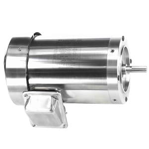 Leeson 191421 Pressure Washer; 1HP; 56C Frame Size; 1200 Sync RPM; 208-230/460 Voltage; AC; TEFC Enclosure; NEMA Frame Profile; Three Phase; 60 Hertz; C-Face; No Base; 5/8" Shaft Diameter; 13.1" Overall Length; 82.5 Efficiency Full Load 191421 on Advantage Electric Supply