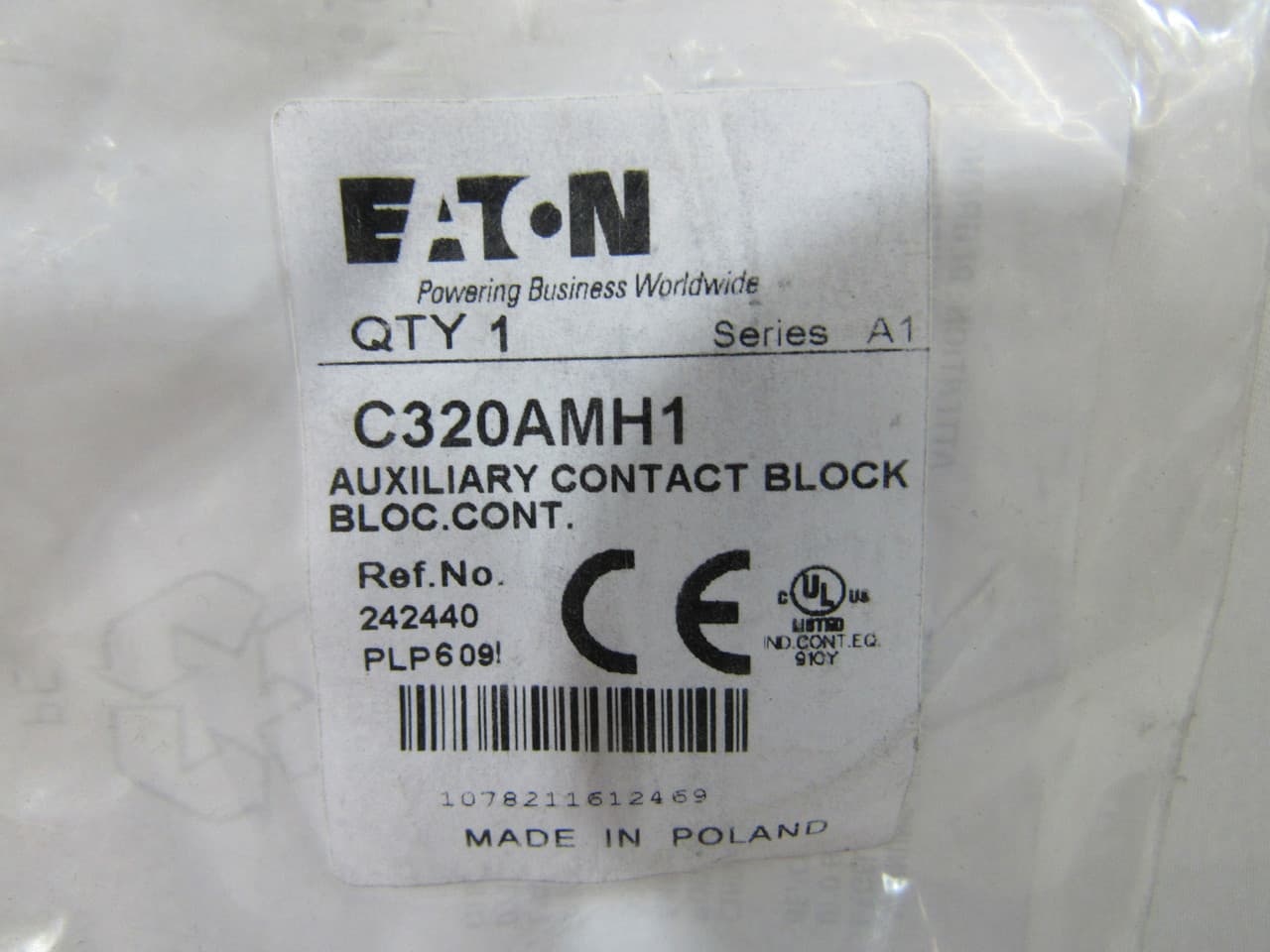 C320AMH1 on Advantage Electric Supply