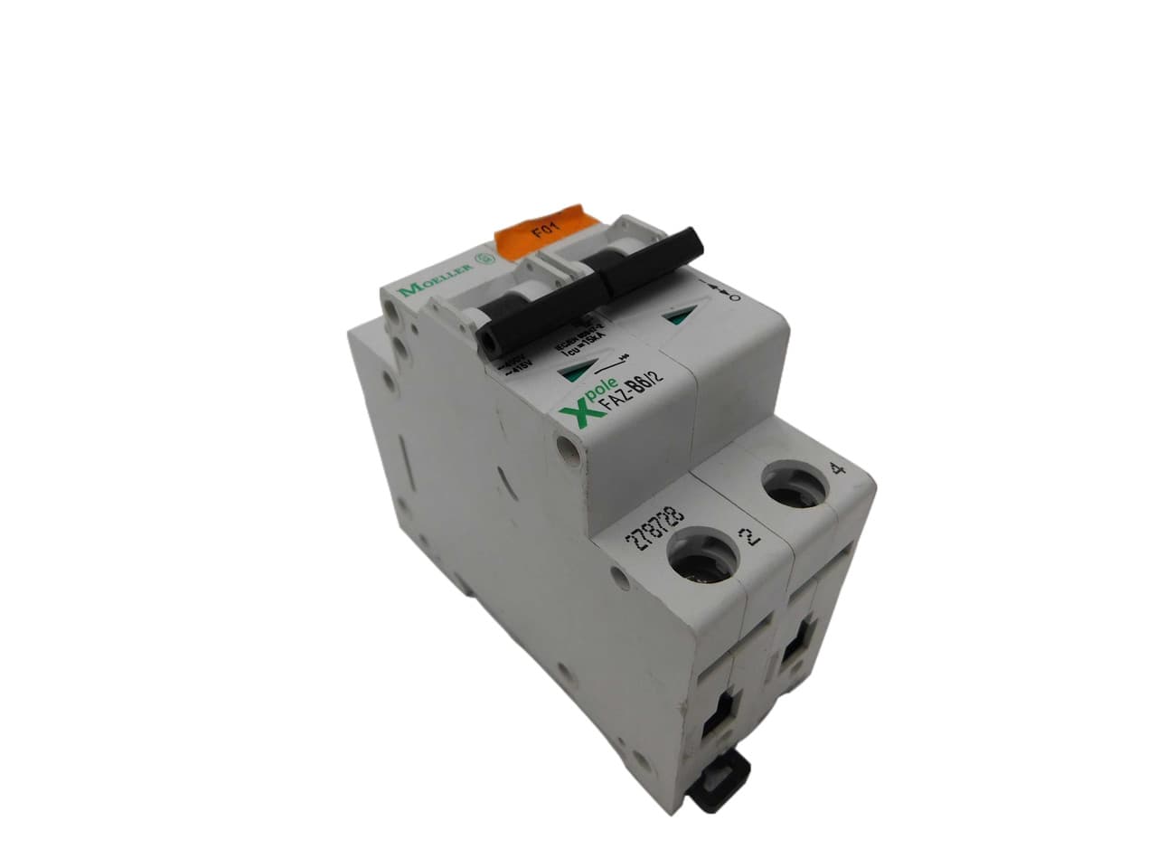 Eaton FAZ-B6/2 Eaton FAZ supplementary protector,UL 1077 Industrial miniature circuit breaker - supplementary protector,Low levels of inrush current are expected,6 A,15 kAIC,Two-pole,3-5X /n,50-60 Hz,Standard terminals,B Curve FAZ-B6/2 on Advantage Electric Supply