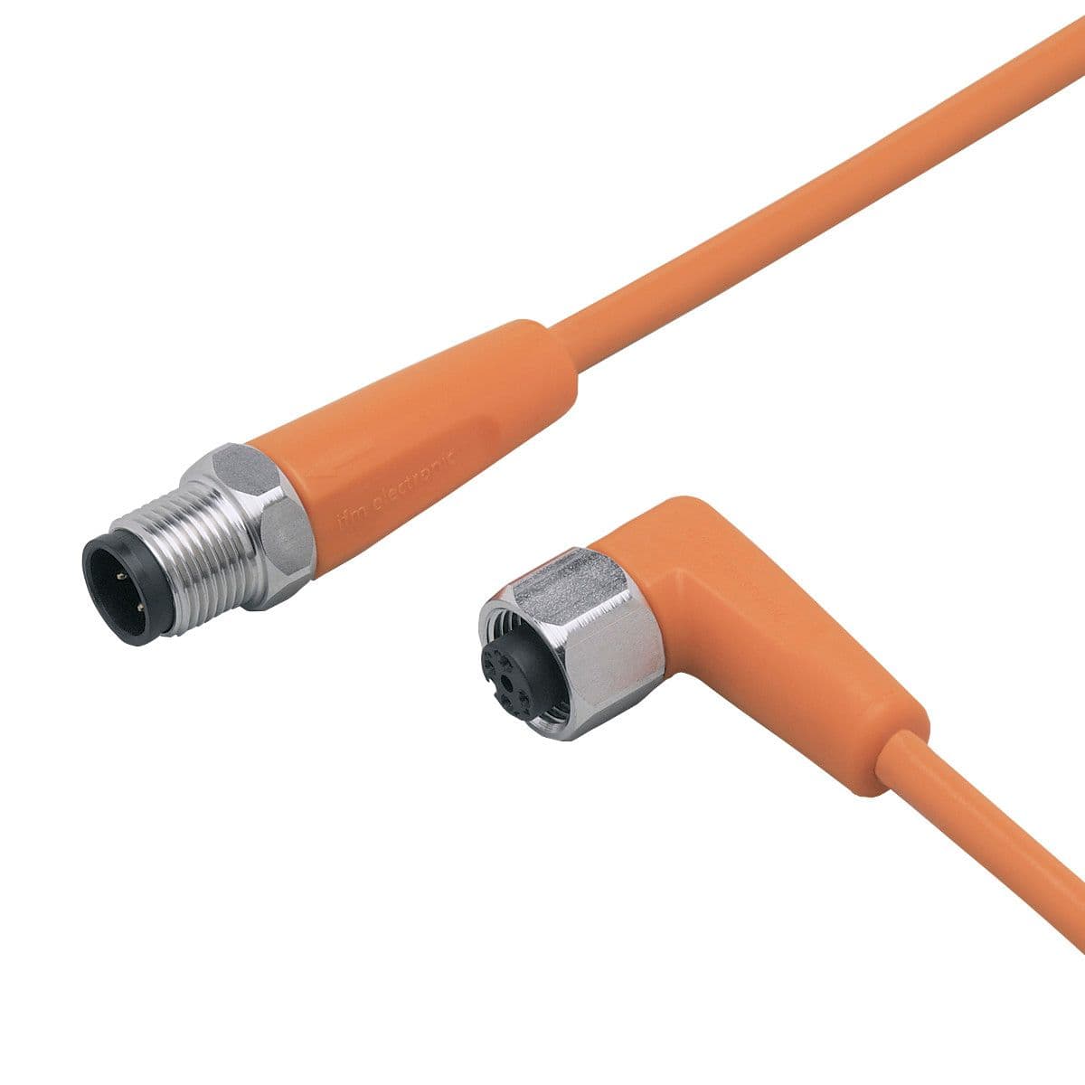 ifm Electronic EVT099 Connection cable, For use in sanitary and wet areas in the food industry, System: Free from silicone; gold-plated contacts; Drag chain suitability, Application: sanitary and wet areas in the food industry, Free from silicone: yes EVT099 on Advantage Electric Supply