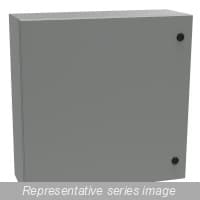 Hammond Manufacturing EN4SD24208GY N4,12 Eclipse encl. - 24 x 20 x 8 - Steel/Gray EN4SD24208GY on Advantage Electric Supply