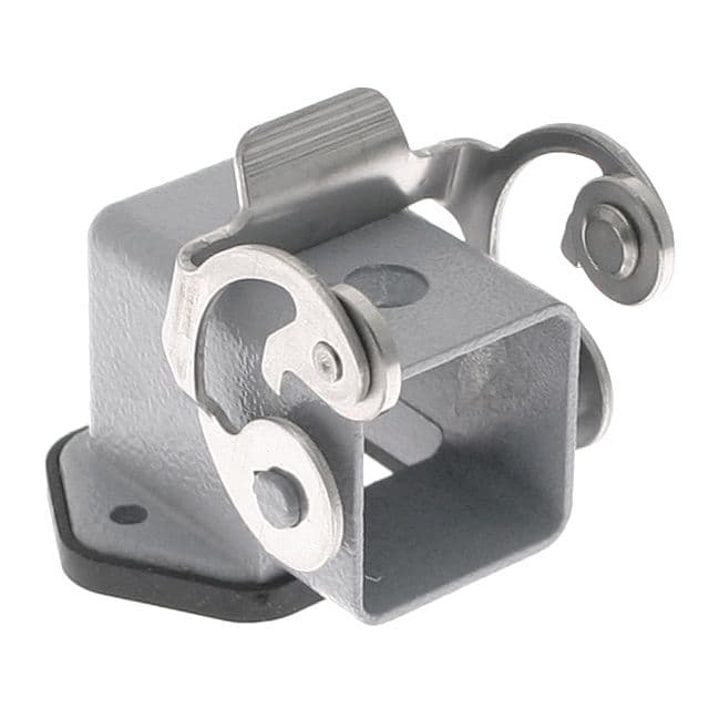 Mencom CKAX-03IA Standard, Rectangular Base, Angled Bulkhead mount, size 21.21, Stainless Steel Single Latch CKAX-03IA on Advantage Electric Supply