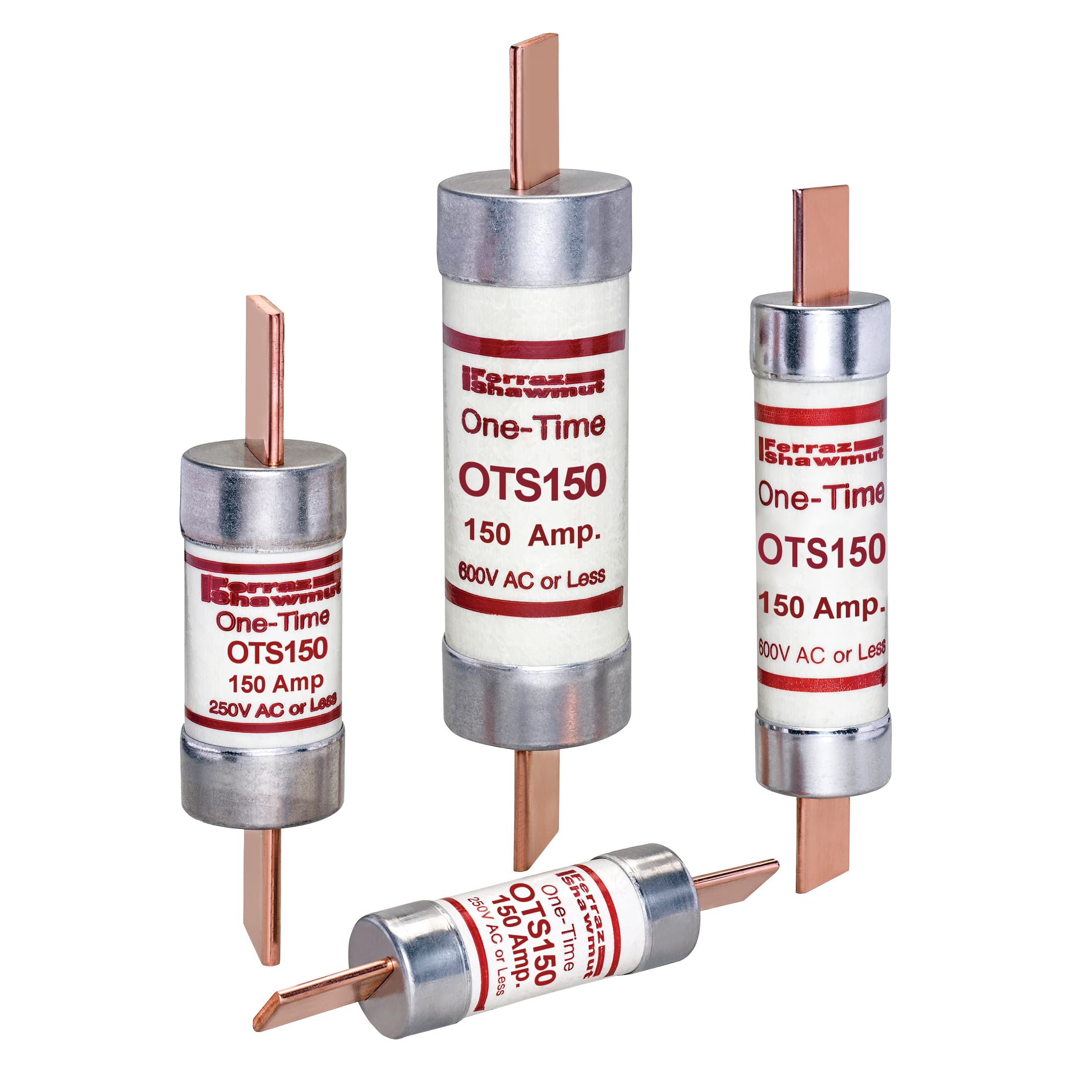 Mersen OTS150 OTS150 Mersen - Fuse OTS - Class K5 - Fast-Acting 600VAC 300VDC 150A Blade Amp-Trap® OTS150 on Advantage Electric Supply