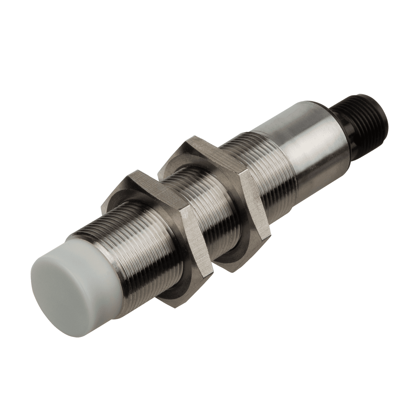 Carlo Gavazzi CA18EAN12BPM1IO Capacitive Proximity Sensor, Non-flush mountable, Sensing Range 12mm, Adjustable 3-15mm, Supply 10-40VDC, NPN/PNP Output, N.O./N.C., IO-Link Connector M12, Housing AISI316L M18 x 70mm, 4th Generation Tripleshield, Improved EMC performances, ECOLAB, IP69K CA18EAN12BPM1IO on Advantage Electric Supply