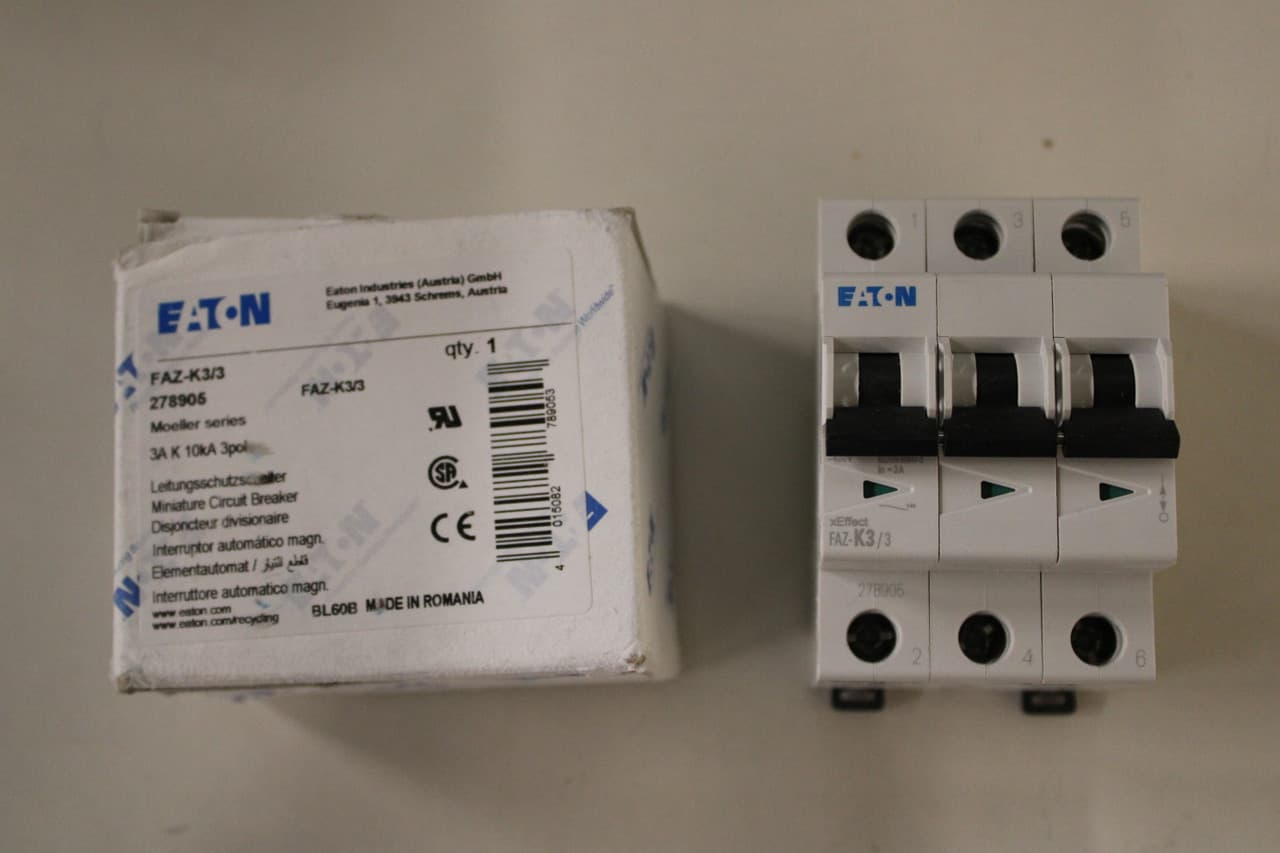 FAZ-K3/3 on Advantage Electric Supply