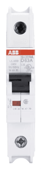 ABB Control SU203ML-Z0.5 SU203ML-Z0.5 ABB Control - MCB SU200ML 3P Z 0.5A UL 489 SU203ML-Z0.5 on Advantage Electric Supply