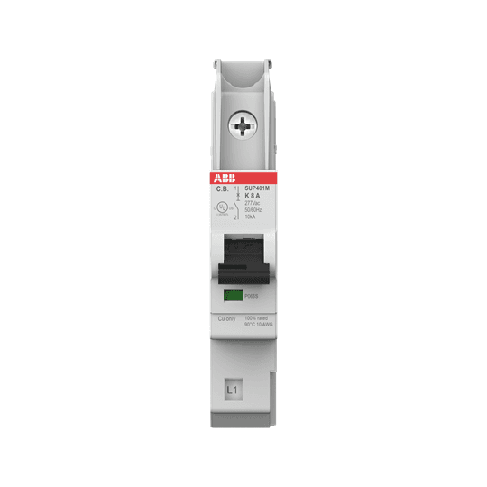 ABB Control SUP401M-K10 SUP401M-K10 ABB Control - SMISSL UL489 MCB,480Y/277VAC,10A,1P,K SUP401M-K10 on Advantage Electric Supply