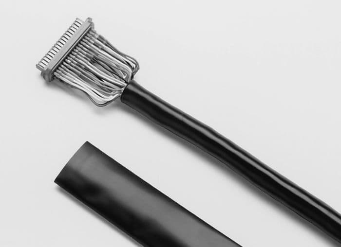 TE Connectivity RNF-150-1/16-0 TE Raychem RNF-150 1/16 inch Single Wall Heat Shrink Tubing - Black RNF-150-1/16-0 on Advantage Electric Supply