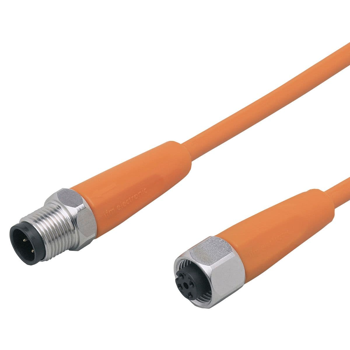 ifm Electronic EVT059 Connection cable, For use in sanitary and wet areas in the food industry, System: Free from silicone; gold-plated contacts; Drag chain suitability, Application: sanitary and wet areas in the food industry, Free from silicone: yes EVT059 on Advantage Electric Supply