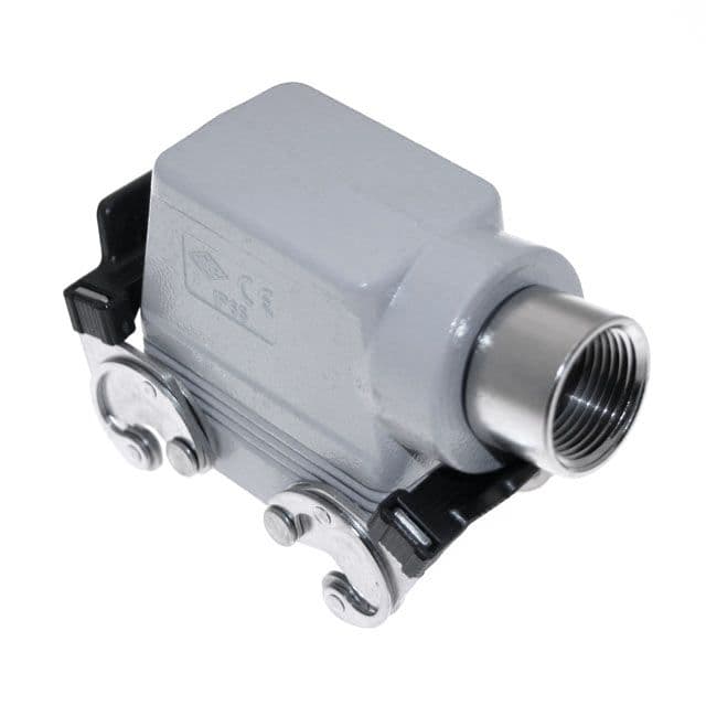 Mencom CAOT-10.5X Standard, Rectangular Hood, size 57.27, Double Latch, Side .75-NPT cable entry, High Construction CAOT-10.5X on Advantage Electric Supply