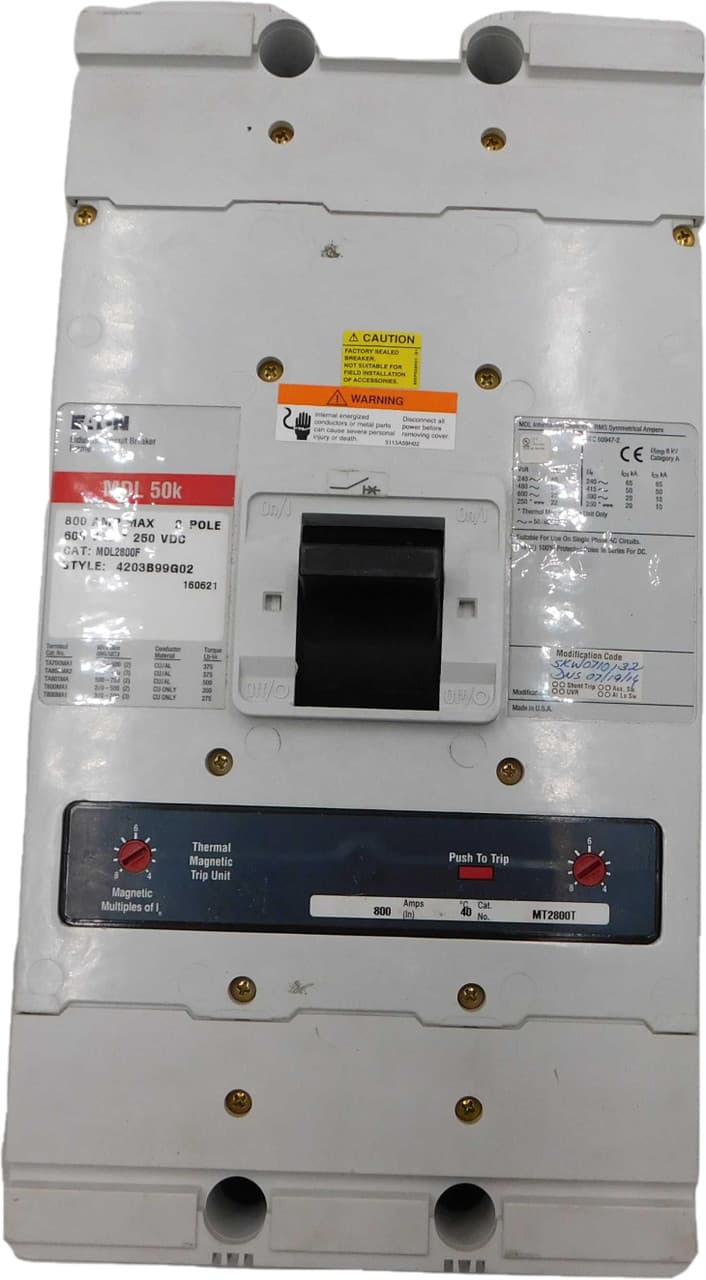 MDL2800 on Advantage Electric Supply