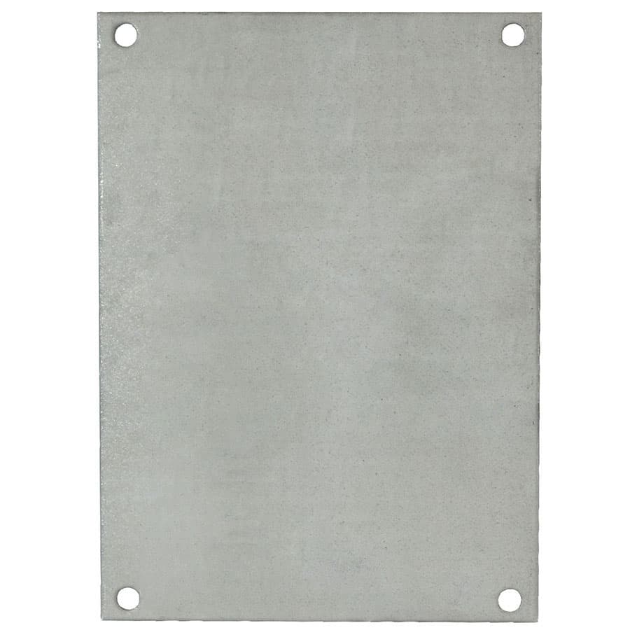 Allied Moulded Products PG186 Galvannealed steel back panel for use with 18"x16" enclosures PG186 on Advantage Electric Supply
