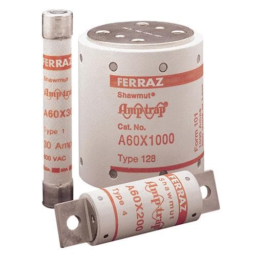 Mersen A60X600-4TI A60X600-4TI Mersen - High Speed Fuse Amp-Trap® A60X 600VAC 600A Bolted Blade TI Indicator A60X600-4TI on Advantage Electric Supply