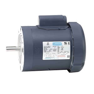 Leeson 113921 Single Phase; 1/3HP; 56C Frame Size; 1500 Sync RPM; 110/220 Voltage; AC; TEFC Enclosure; NEMA Frame Profile; Single Phase; 50 Hertz; C-Face; No Base; 5/8" Shaft Diameter; 10.98" Overall Length; 65.3 Efficiency Full Load 113921 on Advantage Electric Supply