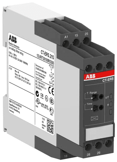 ABB Control 1SVR730100R0300 1SVR730100R0300 ABB Control - CT-ERS.21S TIME RELAY ON-DELAY 1SVR730100R0300 on Advantage Electric Supply