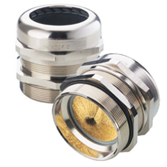 Lapp 53112676 53112676 - LAPP SKINTOP® MS-M BRUSH Strain Relief Cable Gland - 25 Metric - Metallic 53112676 on Advantage Electric Supply