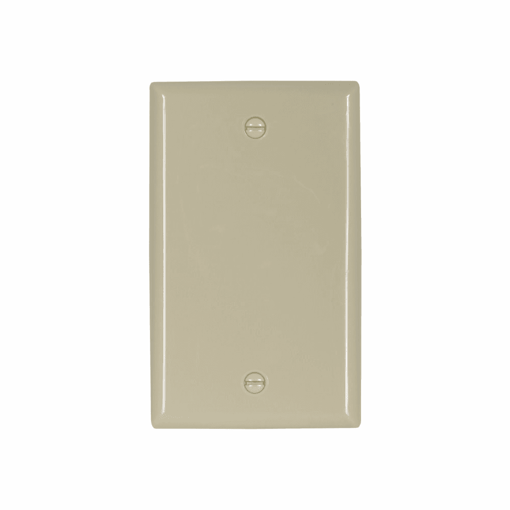 Eaton 5129V-BOX 5129V-BOX Eaton - Eaton Blank wallplate, Ivory, Blank Cutout, Nylon, Single- gang, Standard, ED Box 5129V-BOX on Advantage Electric Supply
