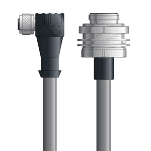 Lapp DN4110077F05 DN4110077F05 - LAPP UNITRONIC® DeviceNet Cordsets 14 & 18 AWG / 1 + 1 pair Bus - Gray PVC - M12 Female 90 deg / 7/8 in Male Bulkhead connectors - 5m DN4110077F05 on Advantage Electric Supply