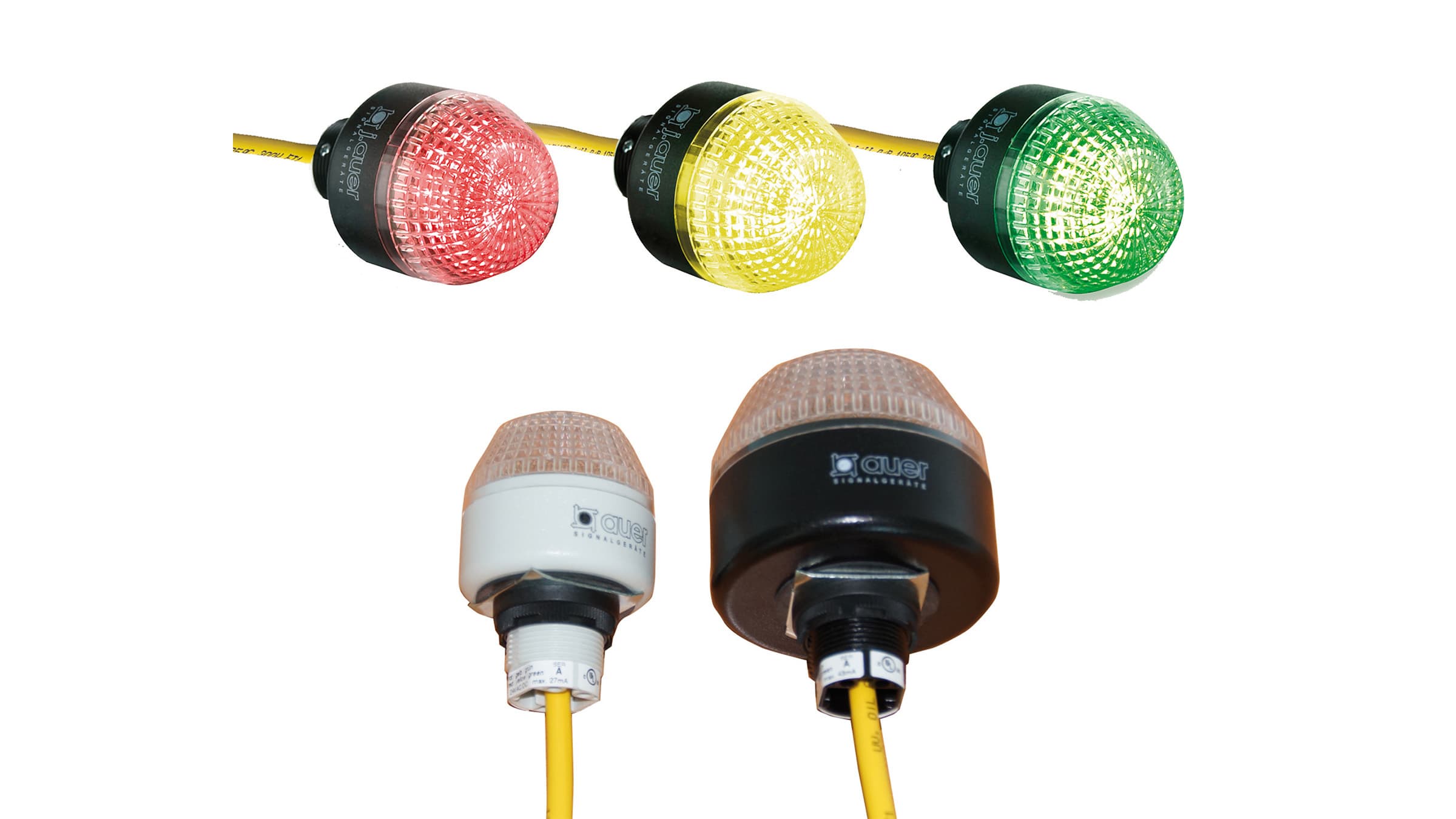 Sprecher + Schuh 802150405 Sprecher + Schuh 802150405 - IML M22 panel mount LED multi colour beacon 24 V AC/DC clear, grey 802150405 on Advantage Electric Supply