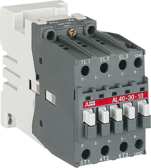 ABB Control AL40-30-10-81 AL40-30-10-81 ABB Control - AL40,3P CONTR, 24VDC,1 NO AUX AL40-30-10-81 on Advantage Electric Supply