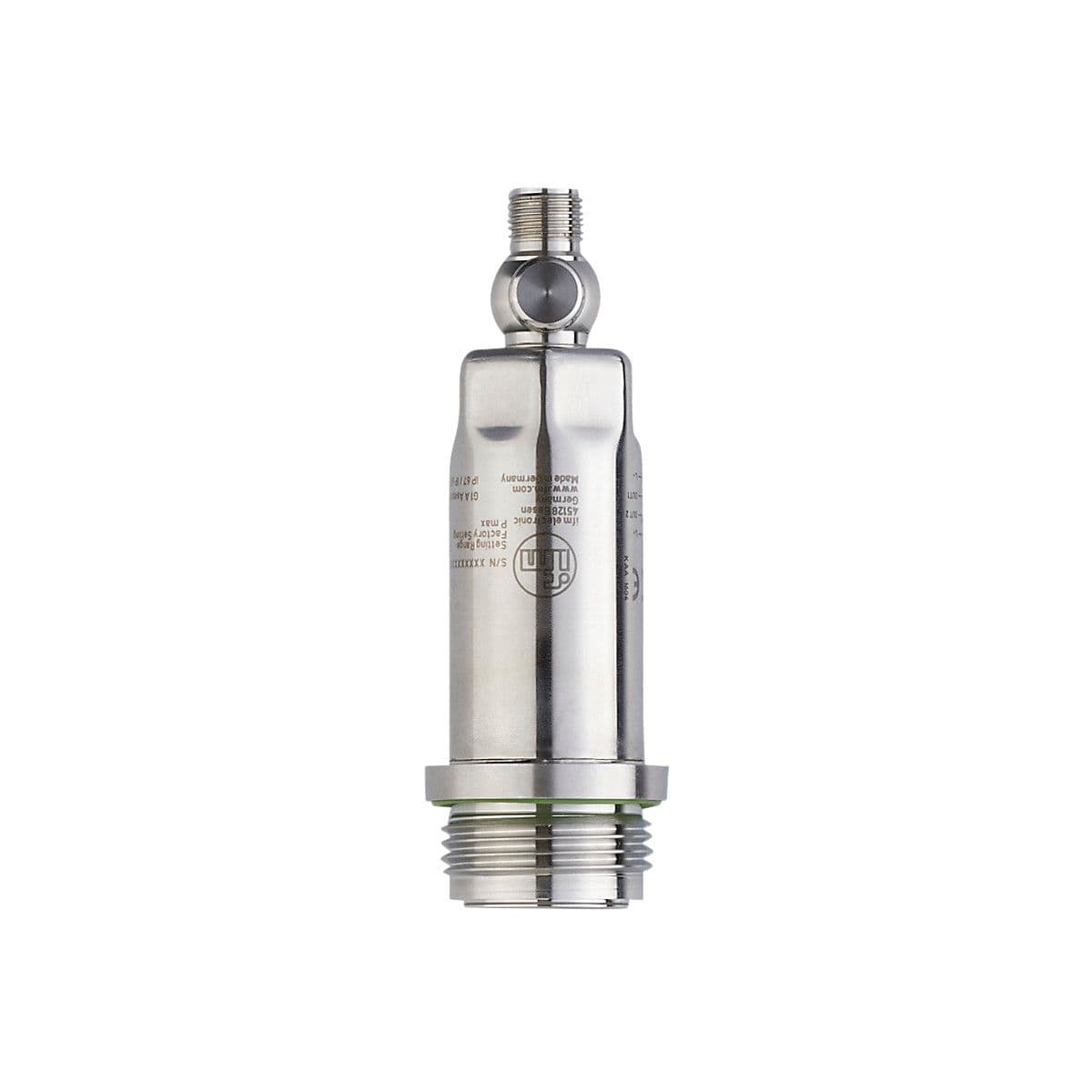 ifm Electronic PM1707 Electronic pressure sensor, Robust stainless steel housing for use in the food and beverage industry, Output signal: analog signal; IO-Link; (configurable), Measuring range: -0.05...1 bar -50...1000 mbar -0.73...14.5 psi -5...100 kPa, Process connection: PM1707 on Advantage Electric Supply