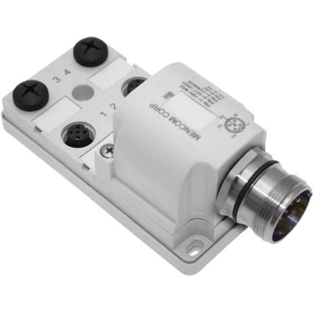 Mencom JDC-45N-219-V000 JDC Junction Blocks, 5 Pin, 4 Port, NPN, MCV Home Run Connector JDC-45N-219-V000 on Advantage Electric Supply