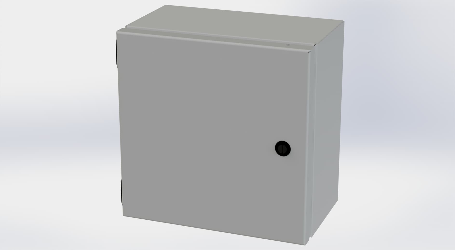 Saginaw Control SCE-10106ELJ ELJ Enclosure, Height:10.00", Width:10.00", Depth:6.00", ANSI-61 gray powder coating inside and out. Optional sub-panels are powder coated white. SCE-10106ELJ on Advantage Electric Supply