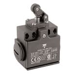 Carlo Gavazzi PS42L-NT11RH-T00 Electromechanical limit switch; plastic roller on metal plunger; 50x33mm plastic housing; 1NO+1NC slow action contacts; 1/2NPT cable gland; IP65; -25 - +70C operating temperature PS42L-NT11RH-T00 on Advantage Electric Supply