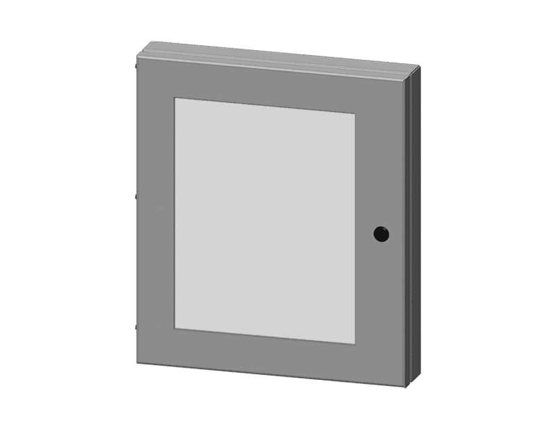 Saginaw Control SCE-HWK1312 Kit, Hinged Window, Height:13.00", Width:12.00", Depth:1.50", ANSI-61 gray powder coat. SCE-HWK1312 on Advantage Electric Supply