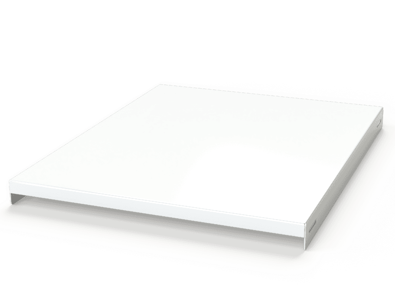 Saginaw Control SCE-26STS Shelf, Stationary, Height:2.00", Width:22.00", Depth:28.00", Powder coated white SCE-26STS on Advantage Electric Supply